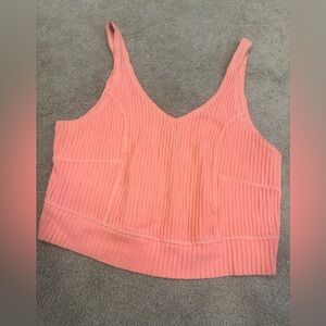 Urban Outfitters Pink Cropped Tank